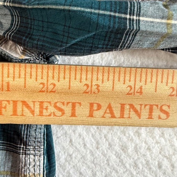 Carhartt Button Down Shirt Mens Large Plaid Rugged Flex Relaxed Fit Long Sleeve - Picture 7 of 8